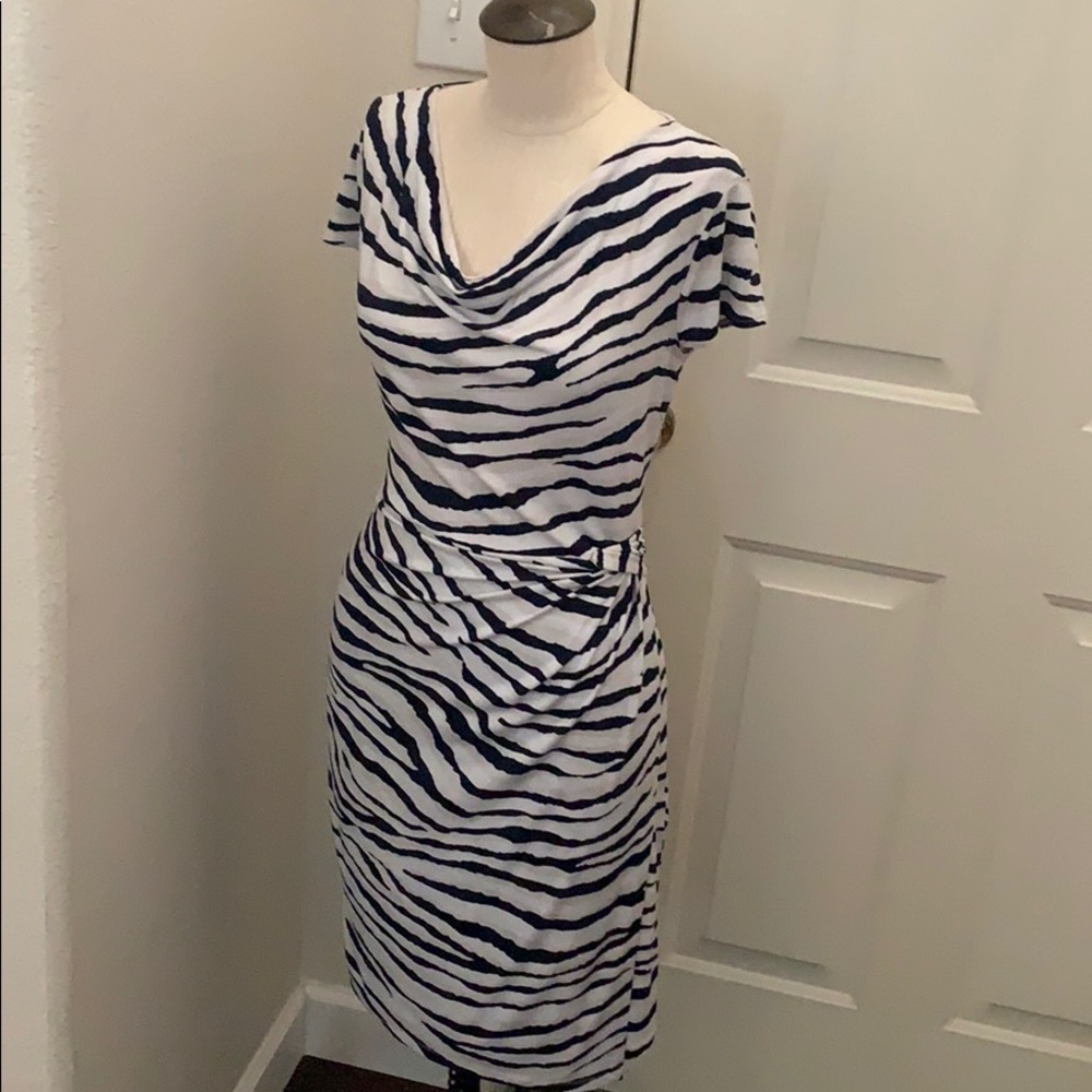 Jones New York Faux Wrap Dress